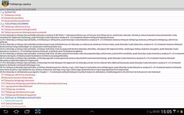 Play Estonian legislation - Laws