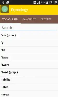 Play Etymology Dictionary