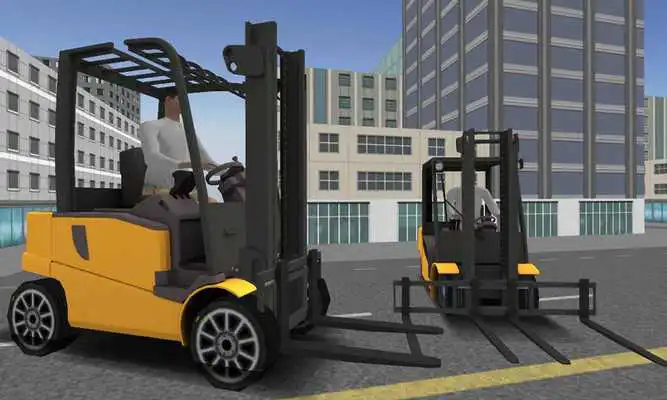 Play Euro Police Forklift Simulator