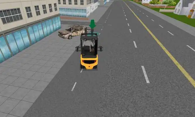 Play Euro Police Forklift Simulator