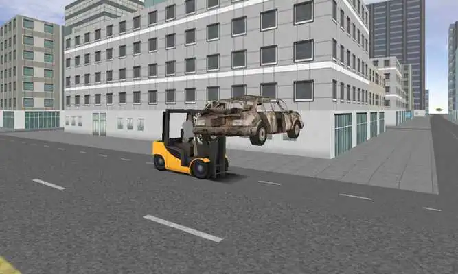 Play Euro Police Forklift Simulator