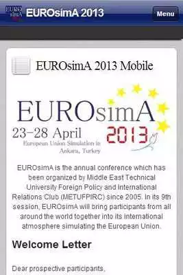 Play EUROsimA 2013