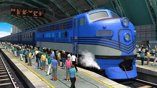 Play Euro Train Simulator 2019 - Train Games as an online game Euro Train Simulator 2019 - Train Games with UptoPlay