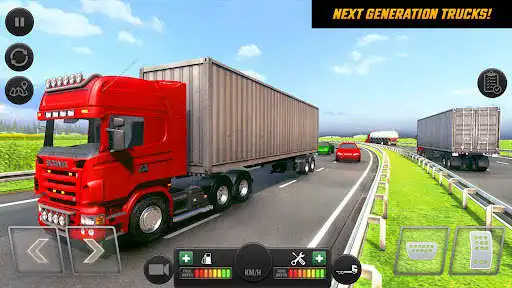 Play Euro Truck Simulator Games 3D as an online game Euro Truck Simulator Games 3D with UptoPlay