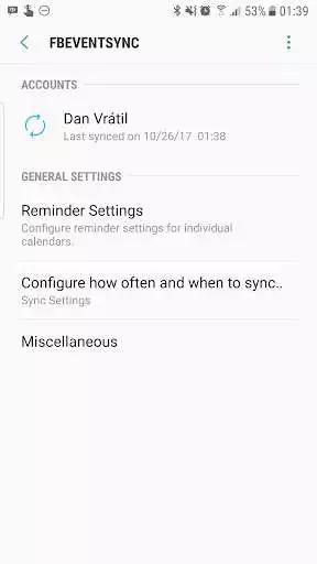 Play Event Sync for Facebook