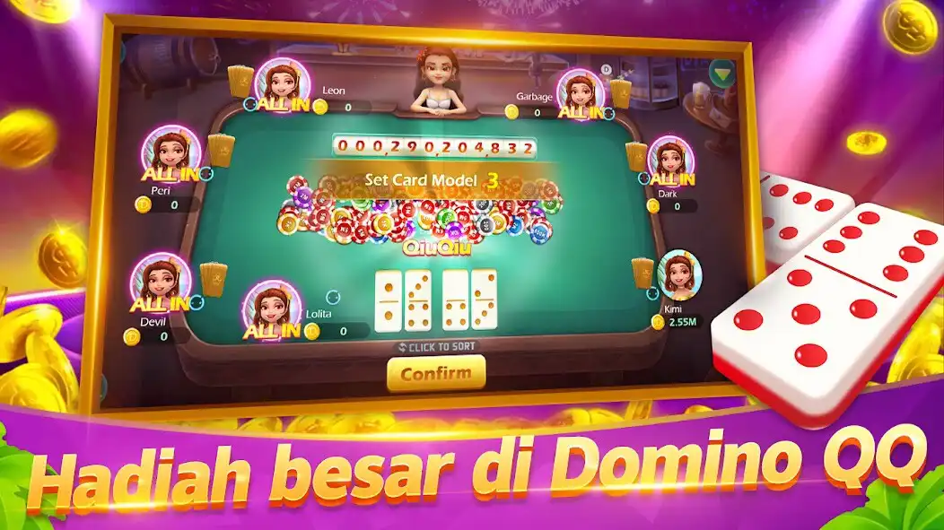 Play Everyday Domino:QiuQiu slot RP  and enjoy Everyday Domino:QiuQiu slot RP with UptoPlay