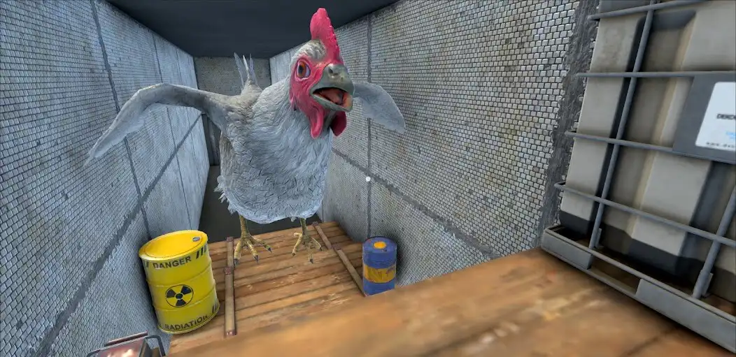 Play Evil Chicken: Scary Escape as an online game Evil Chicken: Scary Escape with UptoPlay