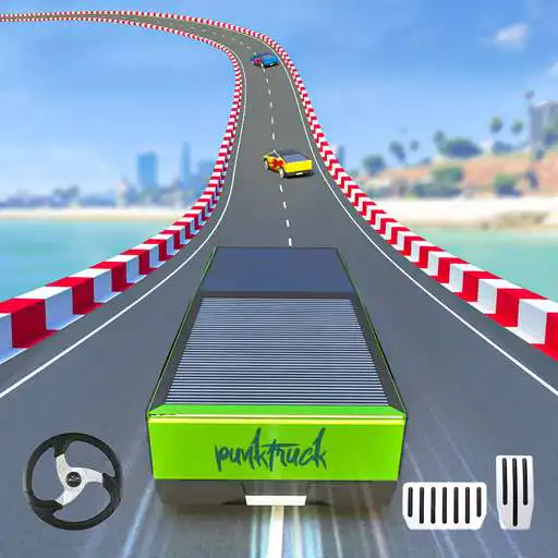 Play Ev Truck Stunt Race Car Games APK