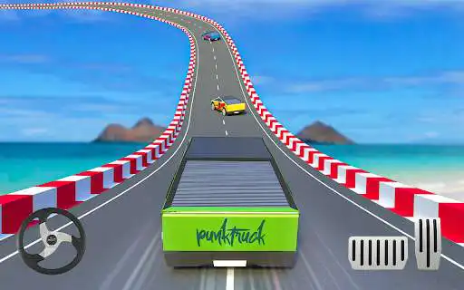 Play Ev Truck Stunt Race Car Games  and enjoy Ev Truck Stunt Race Car Games with UptoPlay