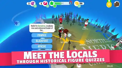 Play Exactamundo: World Trivia Tour as an online game Exactamundo: World Trivia Tour with UptoPlay