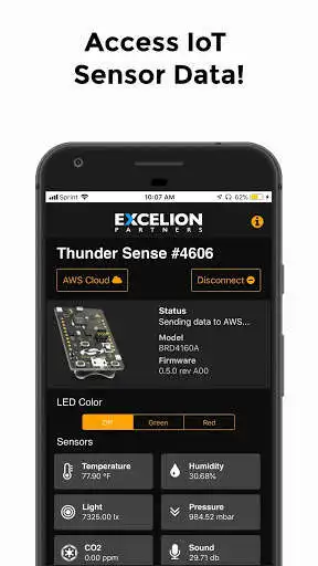 Play Excelion IoT Sensor Demo as an online game Excelion IoT Sensor Demo with UptoPlay