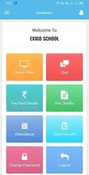 Play Exigo School ERP Parent APP as an online game Exigo School ERP Parent APP with UptoPlay