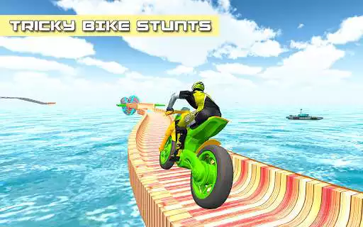 Play Extreme Bike Stunts Games 2019 as an online game Extreme Bike Stunts Games 2019 with UptoPlay