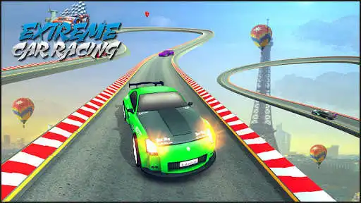 Play Extreme Car Racing Stunts: GT Racing Car Driving as an online game Extreme Car Racing Stunts: GT Racing Car Driving with UptoPlay