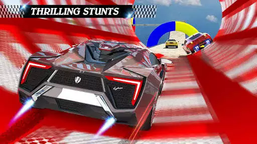 Play Extreme Car Stunts 3D: Turbo Racing Car Simulator  and enjoy Extreme Car Stunts 3D: Turbo Racing Car Simulator with UptoPlay