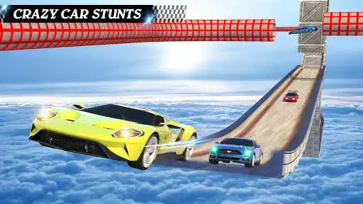 Play Extreme Car Stunts 3D: Turbo Racing Car Simulator as an online game Extreme Car Stunts 3D: Turbo Racing Car Simulator with UptoPlay