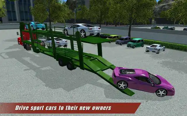 Play Extreme Car Transport Truck