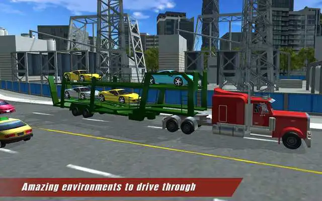 Play Extreme Car Transport Truck