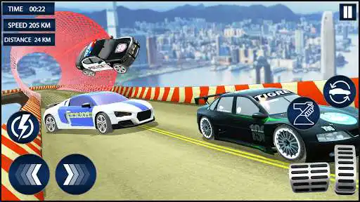 Play Extreme Police City Car Driving: GT Car Stunts  and enjoy Extreme Police City Car Driving: GT Car Stunts with UptoPlay