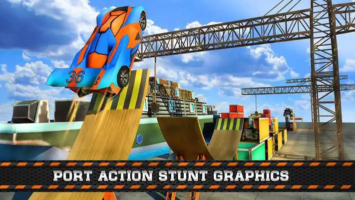 Play Extreme Stunt Car Racing Track