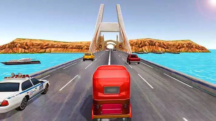 Play Extreme Tuk Tuk Highway Traffic Racer 2018