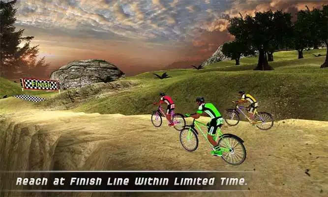 Play Extreme Uphill Cycling - Offroad Bike Racing FREE