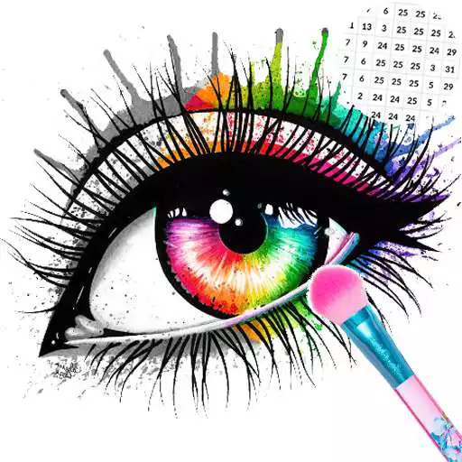 Play Eye Art 3D Color By Number - PixelArt Coloring APK