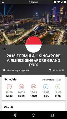 Play F1 Hub 16 - F1 Info  Calendar