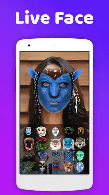 Play Face live camera - Animal Face Photo Editor