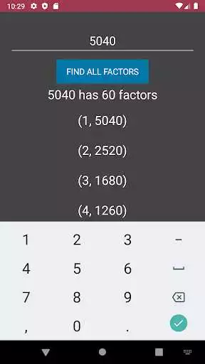 Play Factor Calculator as an online game Factor Calculator with UptoPlay