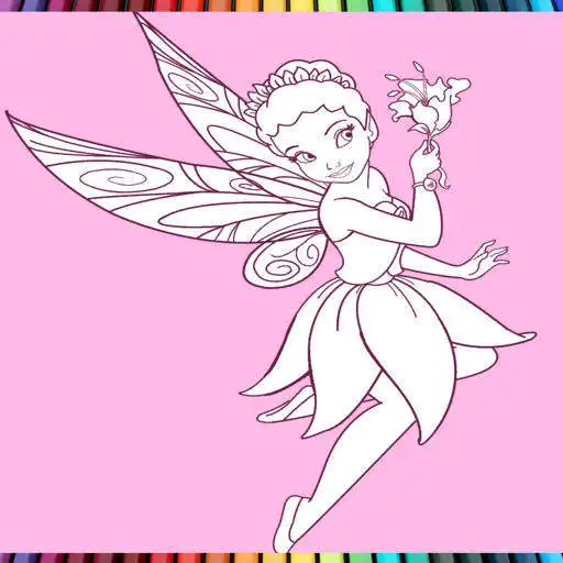 Free play online Fairy Coloring Book  APK