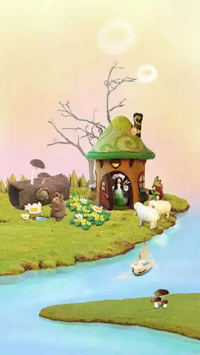 Play Fairy House Live Wallpaper as an online game Fairy House Live Wallpaper with UptoPlay