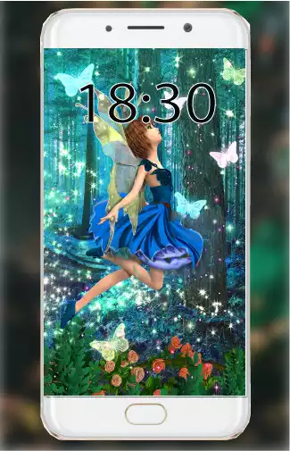 Play Fairy wallpaper as an online game Fairy wallpaper with UptoPlay