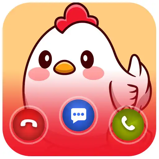 Play Fake Call Cute Chicken Game APK