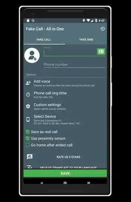 Fake Call - Fake Caller ID - All in One online game with UptoPlay