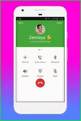 Play Fake Call From Zendaya