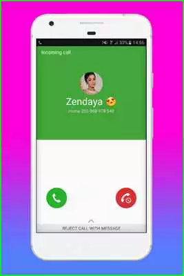 Play Fake Call From Zendaya