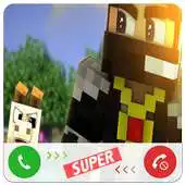 Kostenlos online Fake Call Minecraft spielen APK