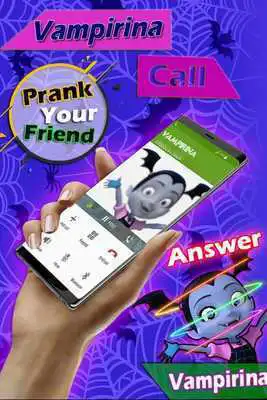 Play Fake Call Prank From Vampirin (instant video call)