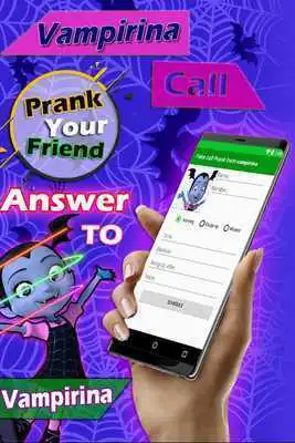 Play Fake Call Prank From Vampirin (instant video call)