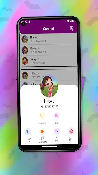 Play Fake Call Video From Niloya as an online game Fake Call Video From Niloya with UptoPlay