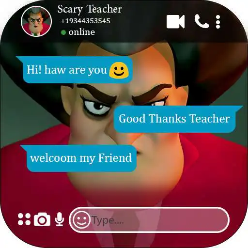 Play fake call Video From Scary Teacher Simulator Prank APK