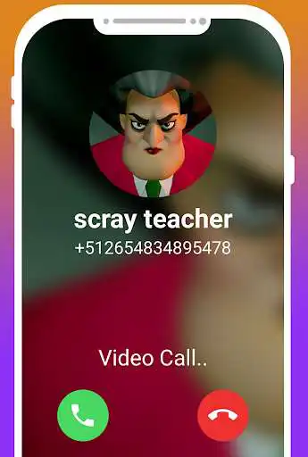 Play fake call Video From Scary Teacher Simulator Prank  and enjoy fake call Video From Scary Teacher Simulator Prank with UptoPlay