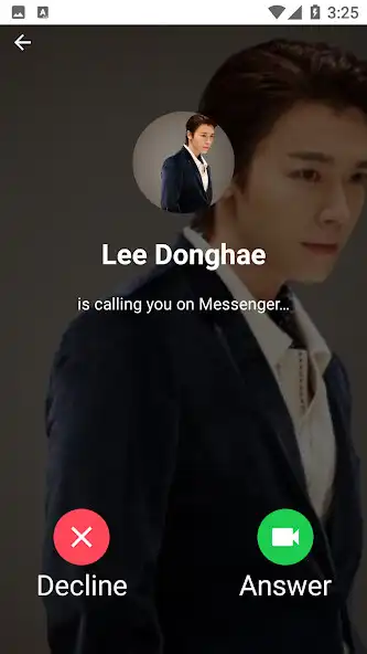 Play Fake Call with Lee Donghae  and enjoy Fake Call with Lee Donghae with UptoPlay