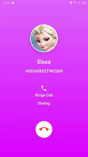 Play Fake chat with Elsa : prank as an online game Fake chat with Elsa : prank with UptoPlay