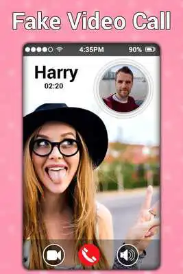 Play Fake Video Call : Girlfriend Fake Time Simulator