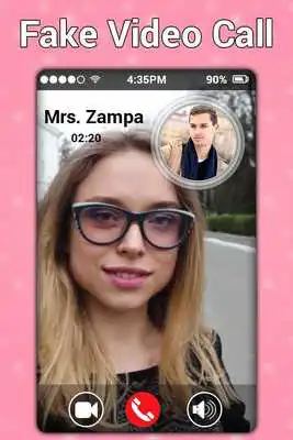 Play Fake Video Call : Girlfriend Fake Time Simulator