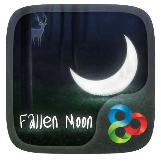 Free play online Fallen Moon GO Launcher Theme  APK