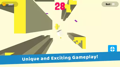 Play Falling Cube as an online game Falling Cube with UptoPlay