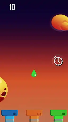 Play Falling Drops as an online game Falling Drops with UptoPlay